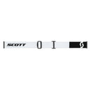 Scott REACT GOGGLE - Team White - Black - Enhancer Aqua Chrome One Size Brillen - PeakStyle
