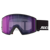SCOTT React Light Sensitive Skibrille in Black mit AMP LS Blue Chrome Scheibe