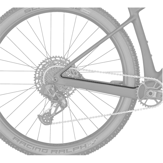 SCOTT Scale Carbon 23 Kettenstrebenschutz - Fahrradrahmenschutz bei PeakStyle