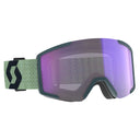 Scott SHIELD LIGHT SENSITIVE GOGGLE - Soft Green - Black - Light Sensitive Blue Chrome One Size Brillen - PeakStyle