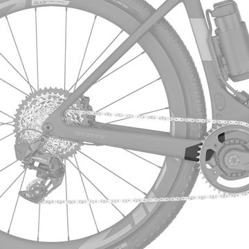 SCOTT Solace eRIDE Kettenstrebenschutzplatte - Fahrradrahmenschutz bei PeakStyle