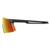 SCOTT Stride Sonnenbrille Black - AMP Red Chrome S3 – Schrägansicht