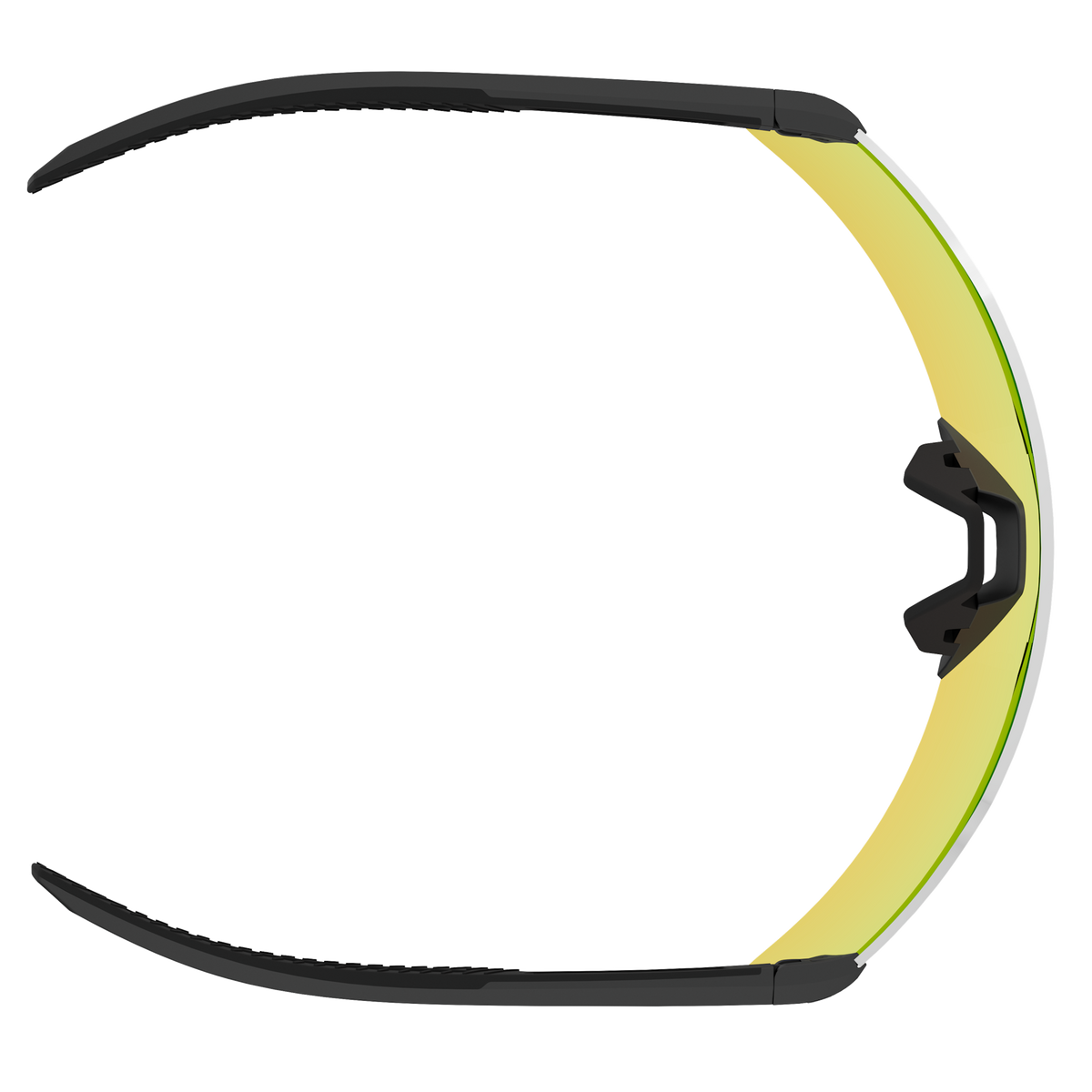 SCOTT Stride Sonnenbrille Black - AMP Red Chrome S3 – Rückansicht