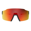 SCOTT Stride Sonnenbrille Black - AMP Red Chrome S3 – Seitenansicht