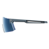 SCOTT Stride Sonnenbrille Metallic Blue - AMP Beryl Blue Chrome S3 – Schrägansicht