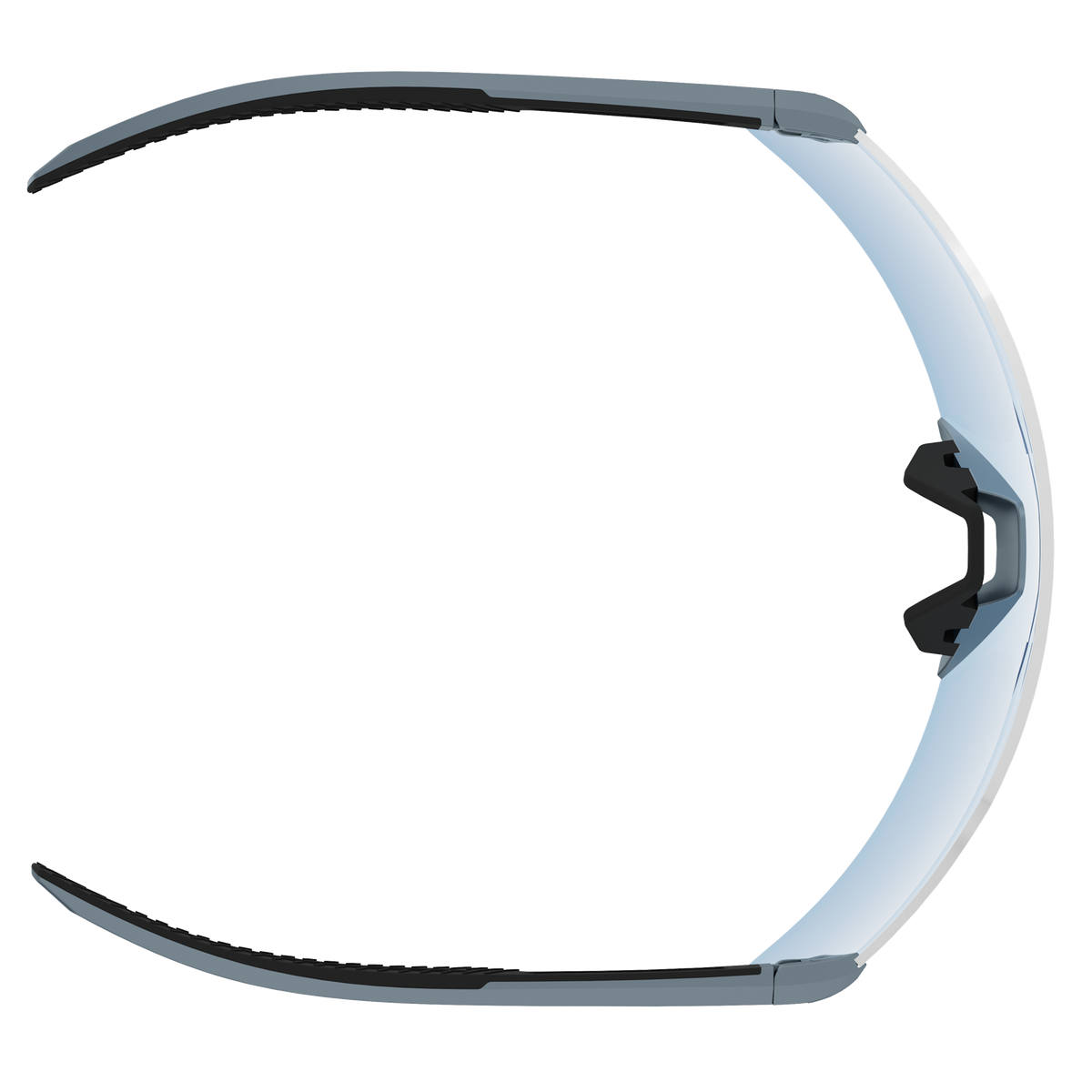 SCOTT Stride Sonnenbrille Metallic Blue - AMP Beryl Blue Chrome S3 – Rückansicht