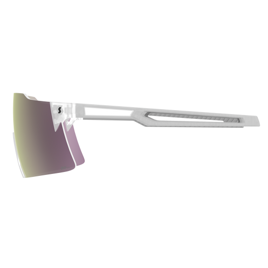 SCOTT Stride Sonnenbrille Translucent - AMP Lavender Chrome S3 – Schrägansicht