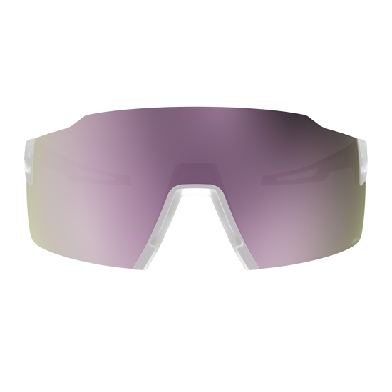 SCOTT Stride Sonnenbrille Translucent - AMP Lavender Chrome S3 – Seitenansicht