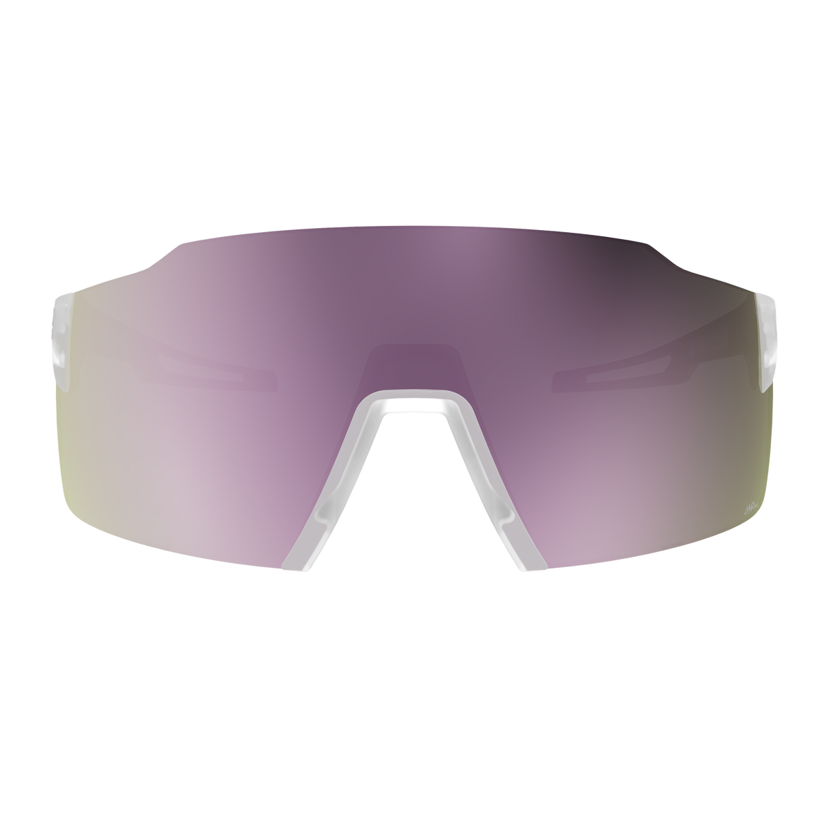 SCOTT Stride Sonnenbrille Translucent - AMP Lavender Chrome S3 – Seitenansicht