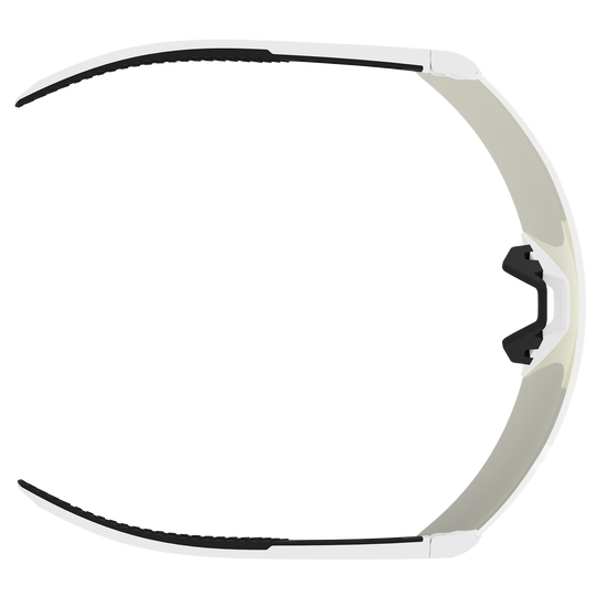 SCOTT Stride Sonnenbrille White - AMP White Chrome S2 – Rückansicht