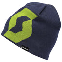 Scott TEAM 10 BEANIE - Blue Nights - Lime Yellow One Size Kopfbedeckung - PeakStyle