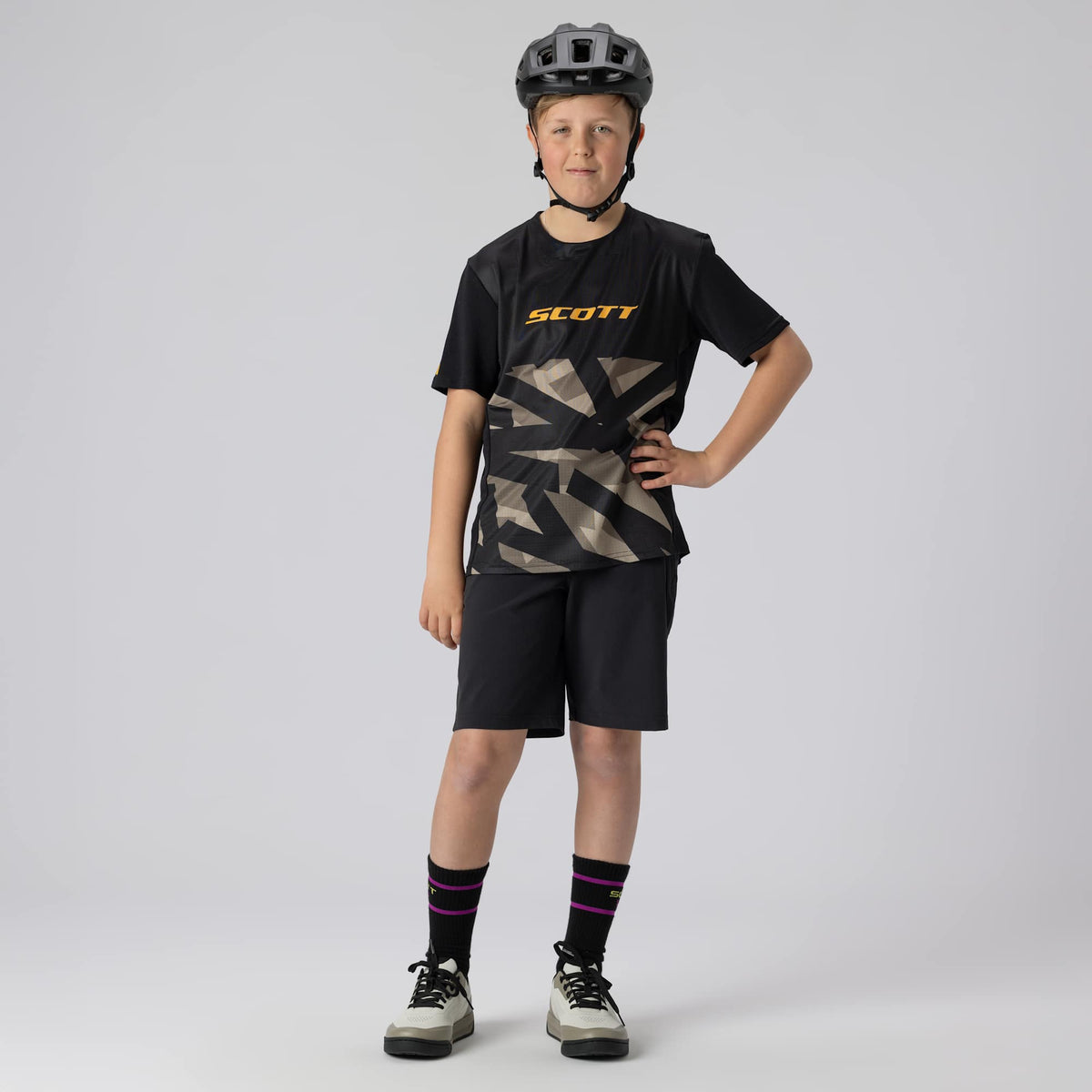 SCOTT Tee Vertic Delta SS für Kinder - Kurzarmshirts bei PeakStyle