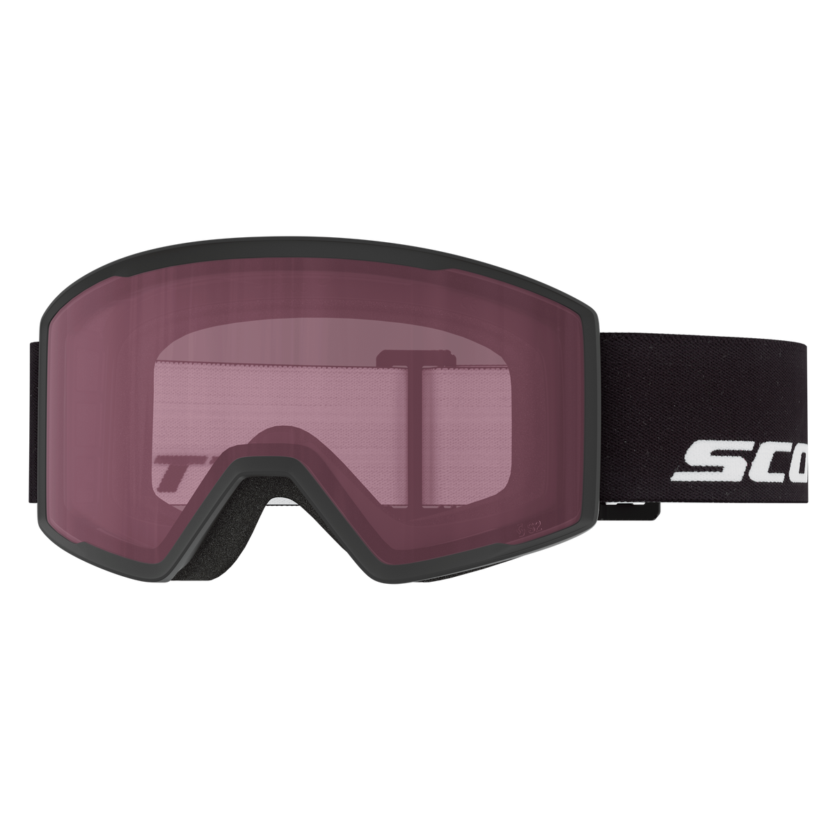 SCOTT Trace Skibrille Black - Rose S2 – Ansicht 1