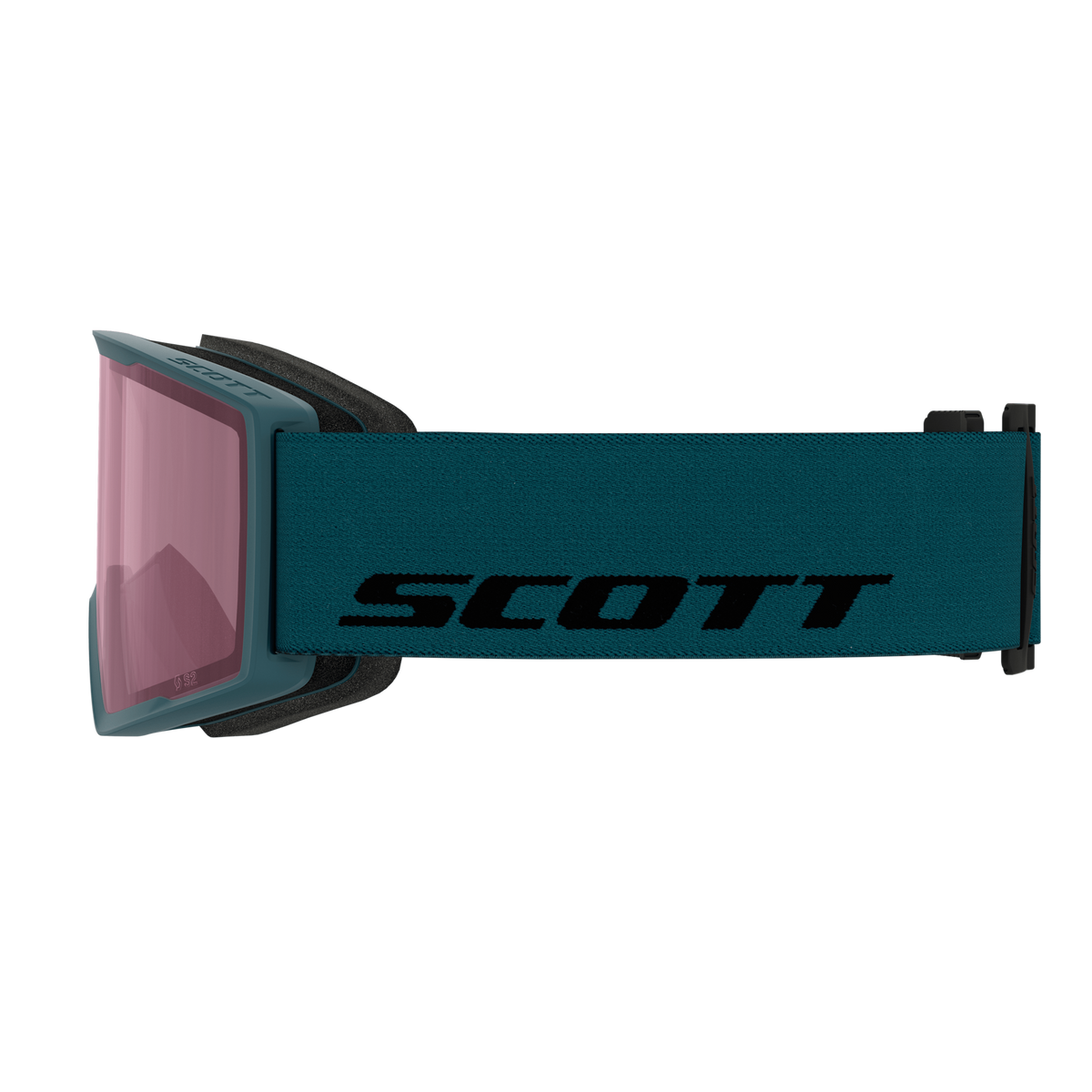 SCOTT Trace Skibrille Petrol Green - Rose S2 – Ansicht 4