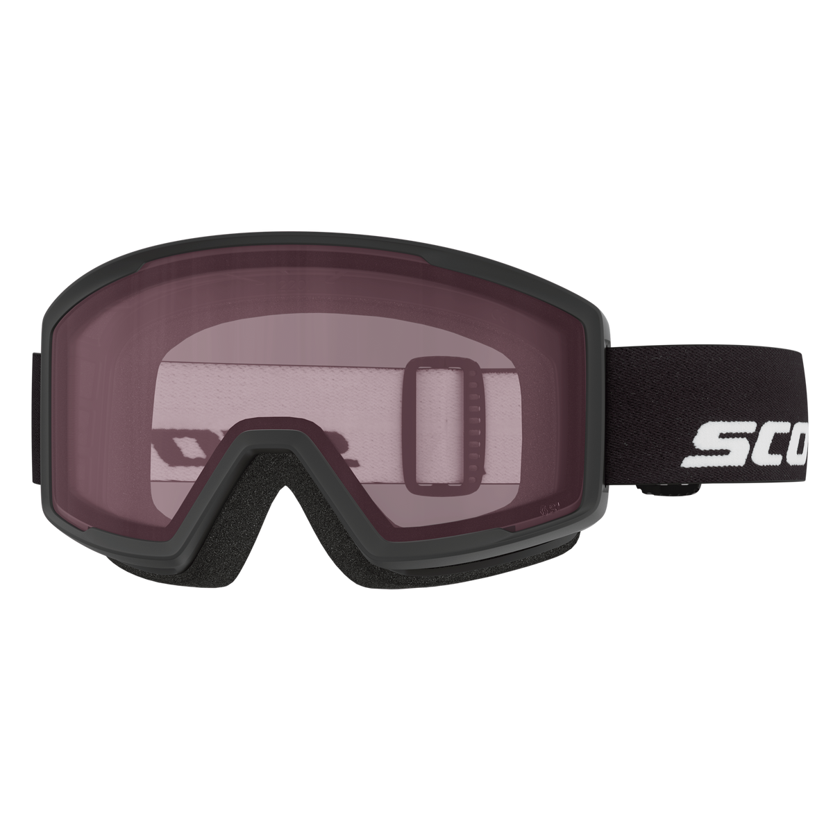 SCOTT Trace Compact Skibrille Black - Light Rose S1 – Ansicht 1