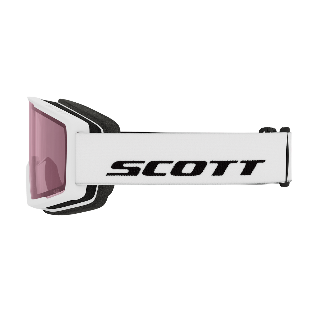 SCOTT Trace Compact Skibrille White - Rose S2 – Ansicht 4