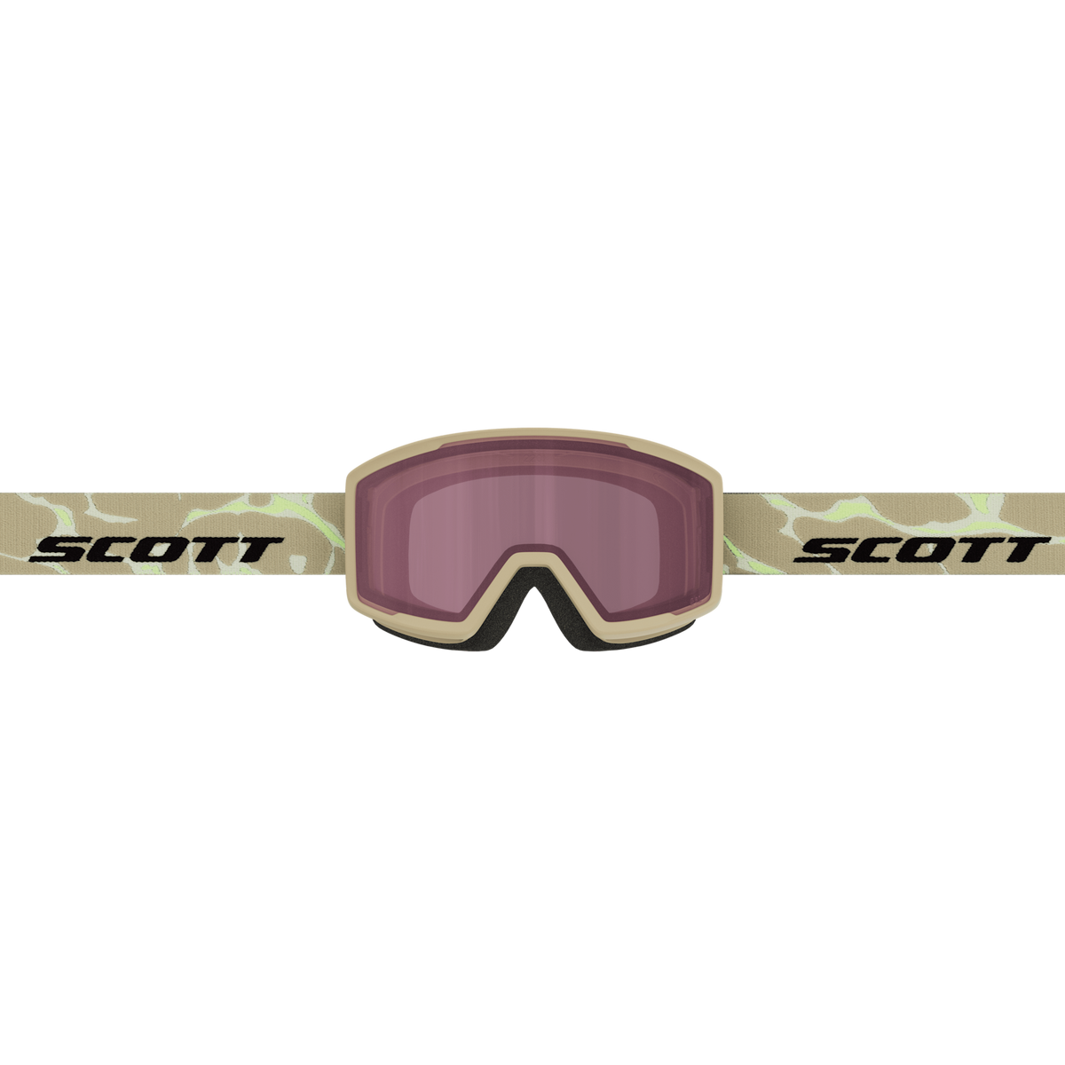 SCOTT Trace Compact Skibrille Mojave Beige - Rose S2 – Ansicht 2