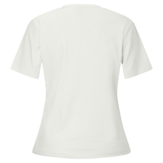 SCOTT Typo Kurzarmshirt Damen - White Rückansicht