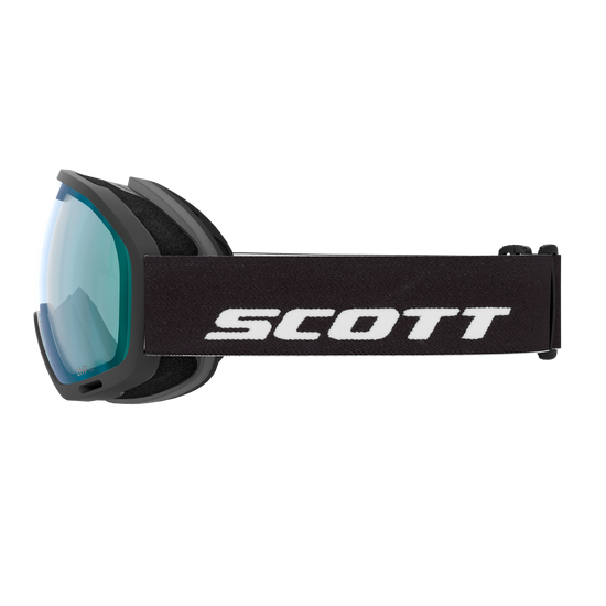 SCOTT Unlimited II OTG Skibrille Black - AMP Aurora Green Chrome S1 – Ansicht 4