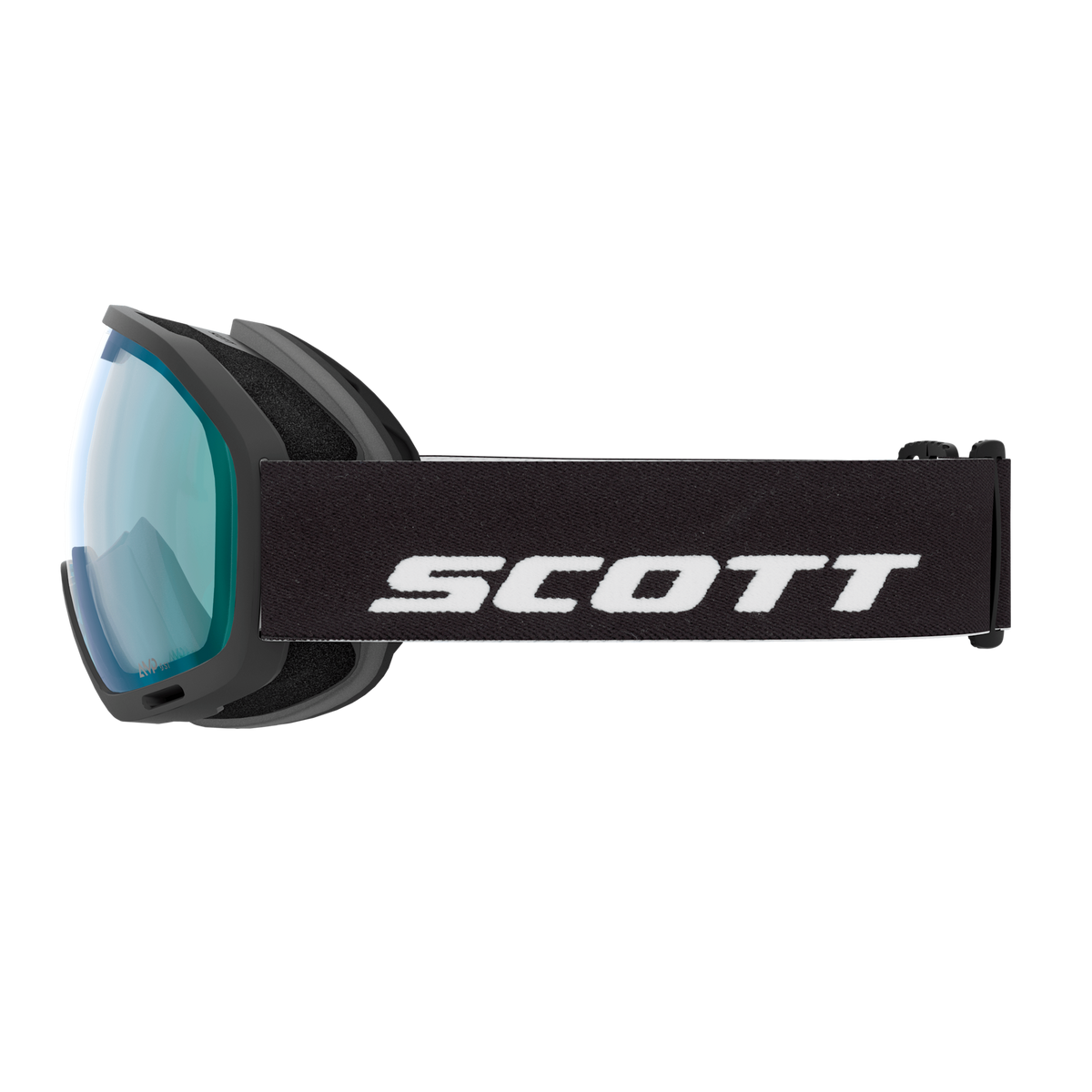 SCOTT Unlimited II OTG Skibrille Black - AMP Aurora Green Chrome S1 – Ansicht 4