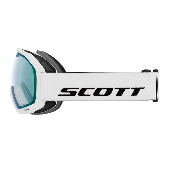 SCOTT Unlimited II OTG Skibrille White - AMP Aurora Green Chrome S1 – Ansicht 4