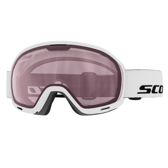 SCOTT Unlimited II OTG Skibrille White - Rose S2