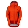 SCOTT Vertic 2.5L Waterproof Fahrradjacke Damen Turbo Red - Toasted Red Vorderansicht
