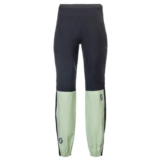 SCOTT Vertic Pro 3L wasserdichte Radhose Herren - Black - Vapour Green Rückansicht