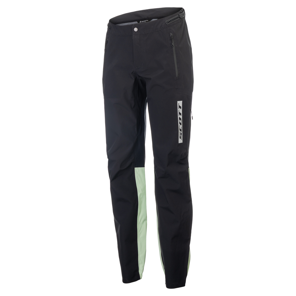SCOTT Vertic Pro 3L wasserdichte Radhose Herren - Black - Vapour Green Detail