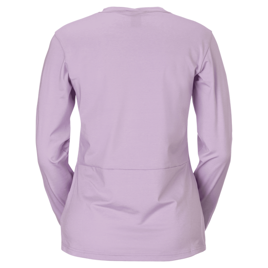 SCOTT Vertic Pro Mid Langarmshirt Damen Sherbet Purple Rückansicht