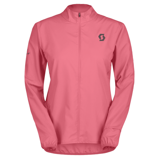 SCOTT Endurance Tech Windbreaker Damenjacke – Digital Pink – Vorderansicht