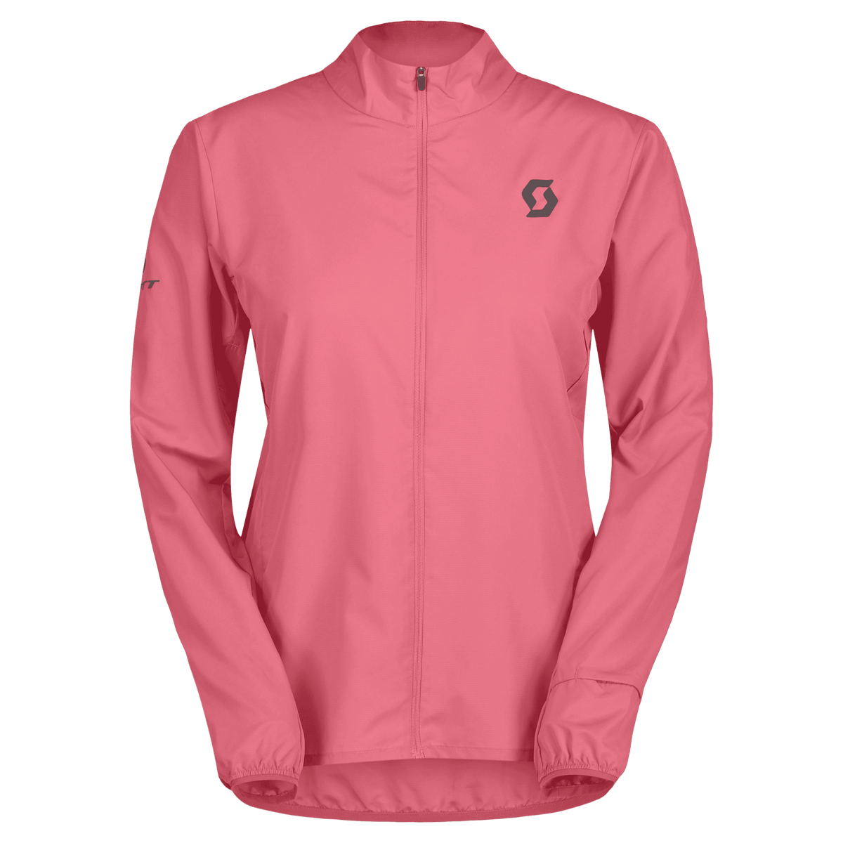 SCOTT Endurance Tech Windbreaker Damenjacke – Digital Pink – Vorderansicht