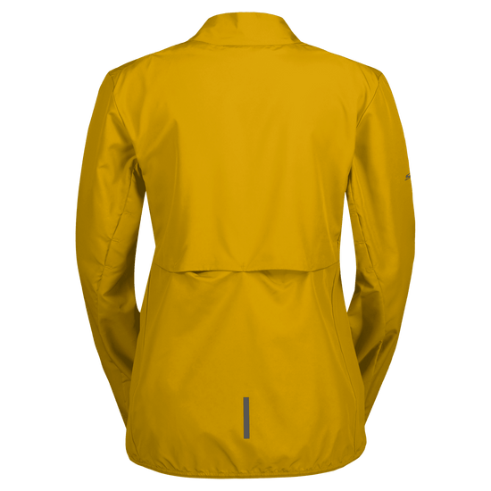 SCOTT Endurance Tech Windbreaker Damenjacke – Sundial Yellow – Rückansicht