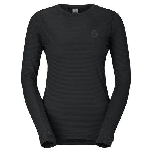 SCOTT W Endurance Warm Langarmshirt für Damen - Laufshirts bei PeakStyle