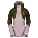 Scott W EXPLORAIR GTX HYBRID LT JACKET - Fir Green - Cloud Pink XS Wintersportjacken - PeakStyle