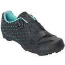 Scott W MTB COMP BOA SHOE - Matt Black - Turquoise Blue 36 Fahrradschuhe - PeakStyle