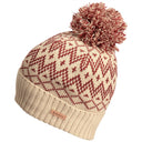 Scott W MTN 40 BEANIE - Cream Beige - Amaranth Red One Size Kopfbedeckung - PeakStyle