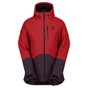 Scott W ULTIMATE DRYO RIPSTOP JACKET - Power Red - Rich Purple XS Jacken - PeakStyle
