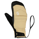 Scott W ULTIMATE HYBRID MITTEN - Cream Beige - Black XS Handschuhe - PeakStyle