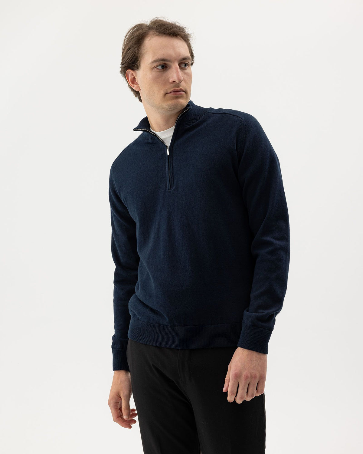 Ludvig T-neck WP – Navy – Herstelleransicht