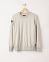 Nelly Crew WP – Light Grey Melange – Kleiderbügelaufnahme