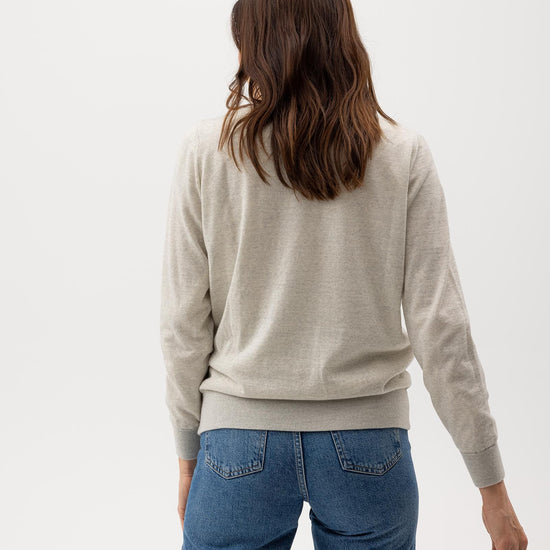 Nelly Crew WP – Light Grey Melange – Herstelleransicht