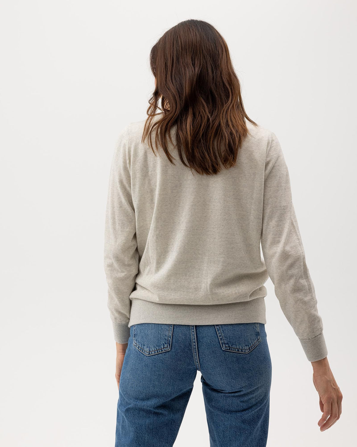 Nelly Crew WP – Light Grey Melange – Herstelleransicht