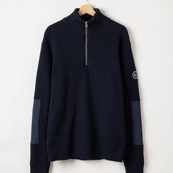Wilgot T-neck WP – Navy – Kleiderbügelaufnahme