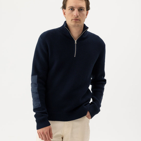 Wilgot T-neck WP – Navy – Herstelleransicht