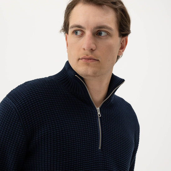 Wilgot T-neck WP – Navy – Herstelleransicht