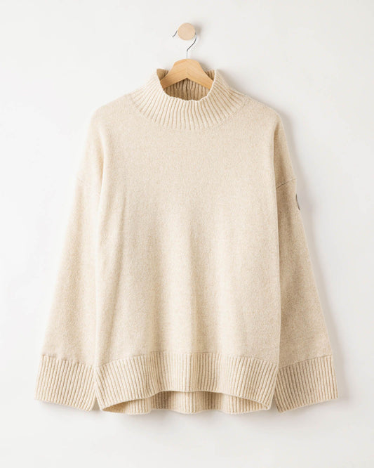 Margot Turtle WP – Creme – Kleiderbügelaufnahme
