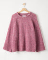 Tindra Sweater – Mulberry – Kleiderbügelaufnahme