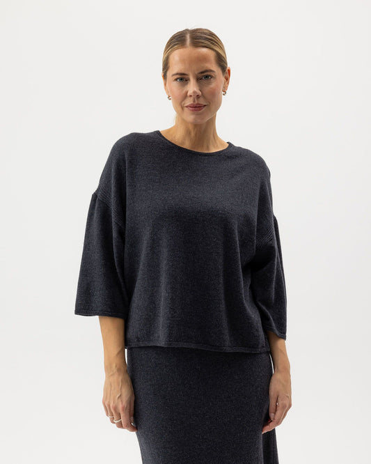 Kristina Top – Black Melange – Herstelleransicht
