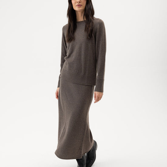 Renata Skirt – Dark Taupe – Herstelleransicht